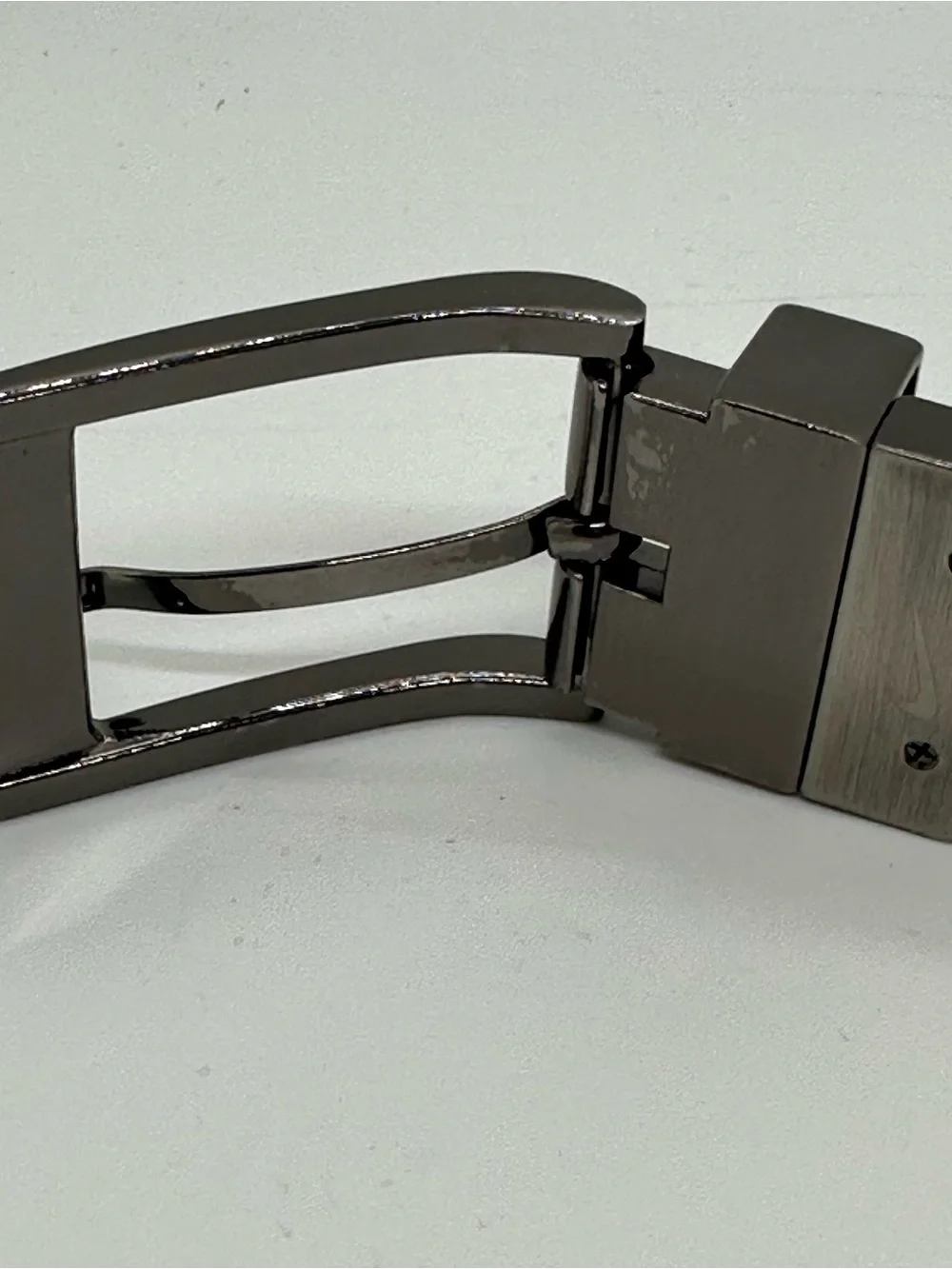 Nike Black Dress Golf Belt Gunmetal Buckle Size 32